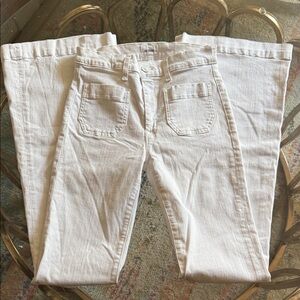 Hudson High Rise Flare Pocket Denim